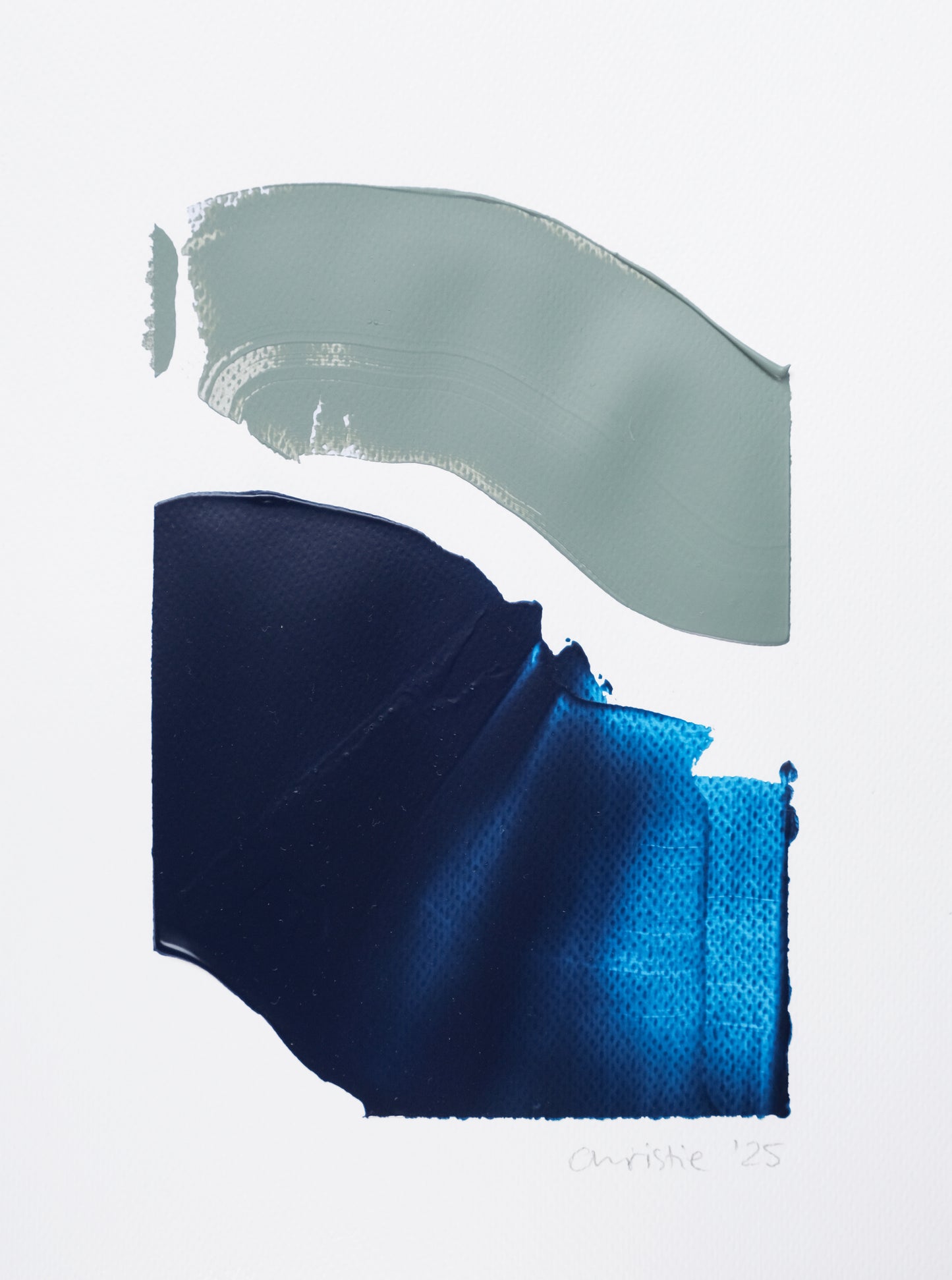 Abstract painting, 18x24cm.