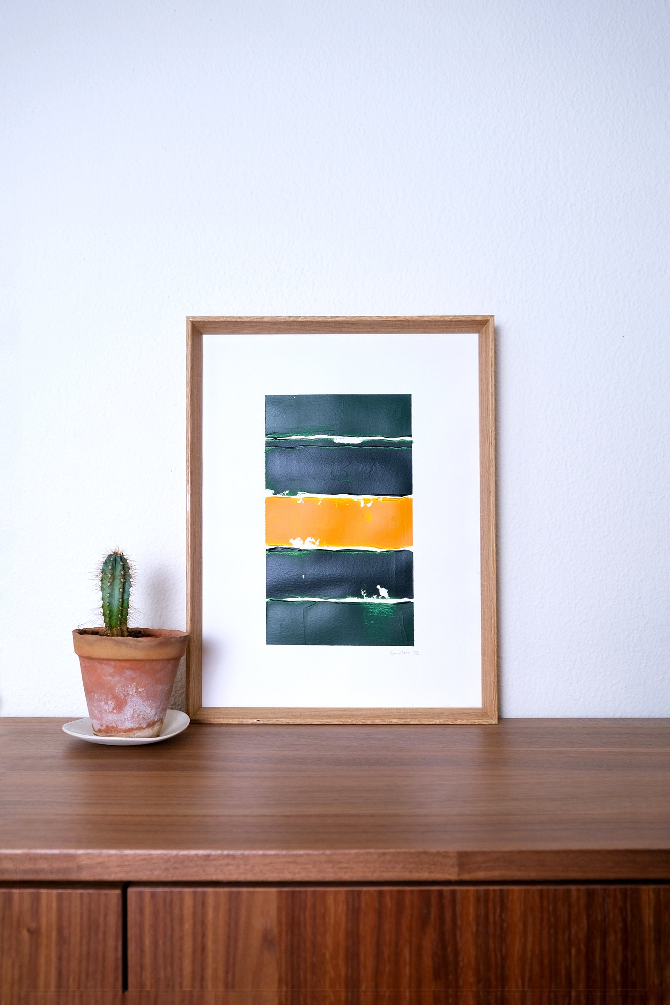 Untitled. Abstract painting 29.7x40cm.