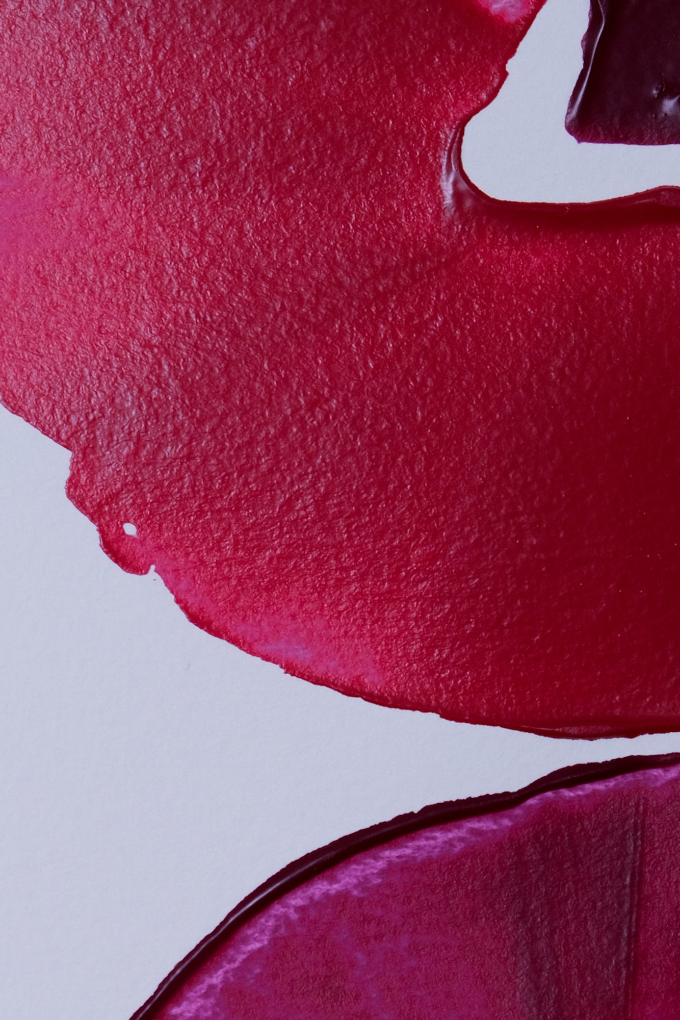 Permanent Rose. Abstract painting 29.7x40cm