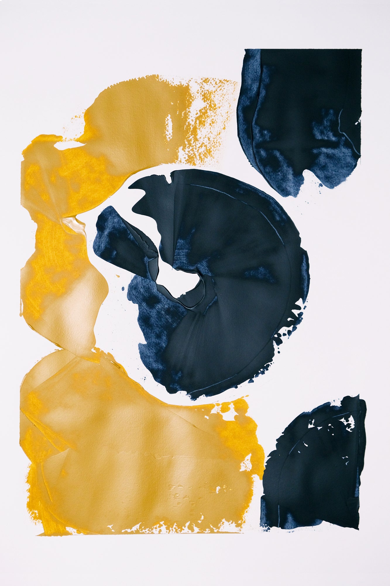 Untitled. Abstract painting 56x76cm