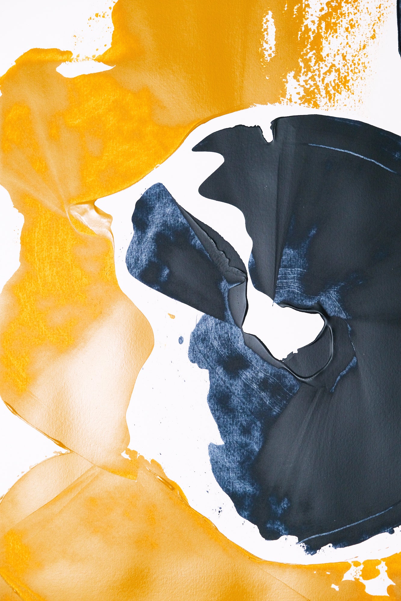 Untitled. Abstract painting 56x76cm