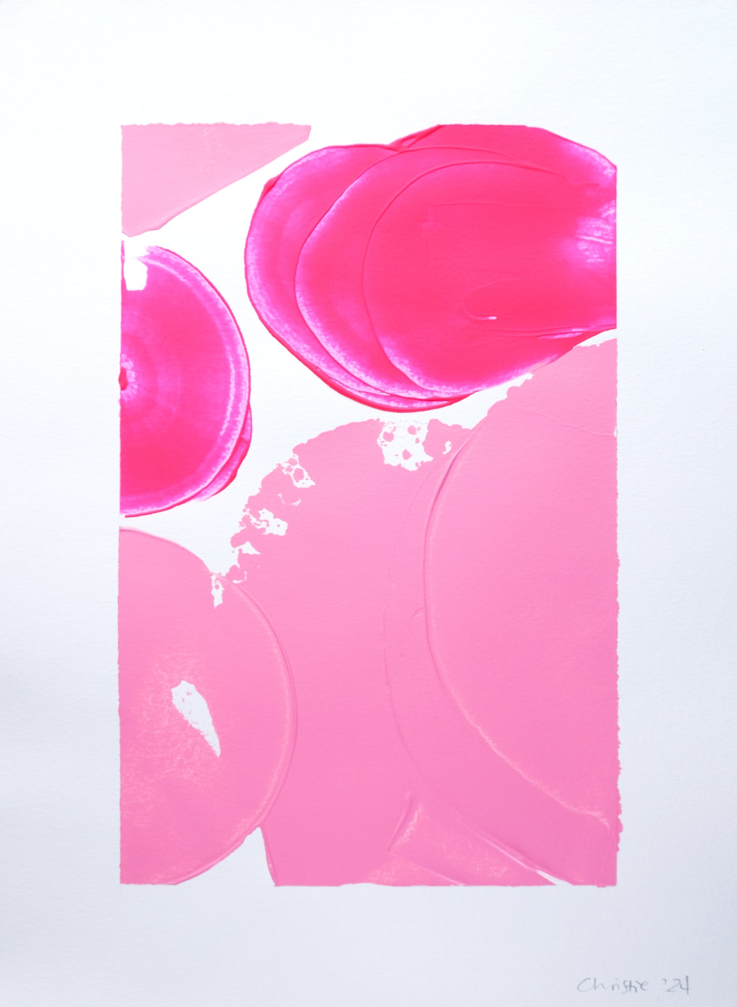 Abstract painting 29,7x30cm.