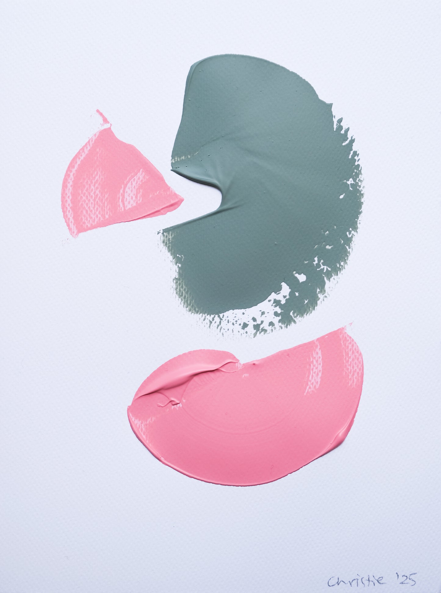 Abstract painting, 18x24cm.