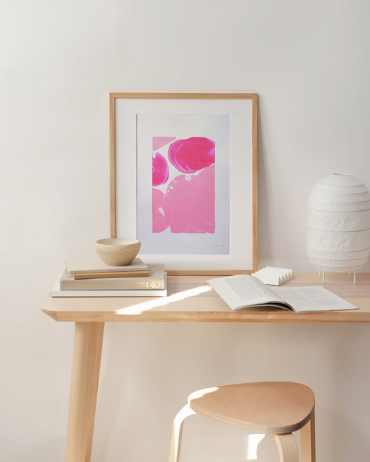 Abstract painting 29,7x30cm.